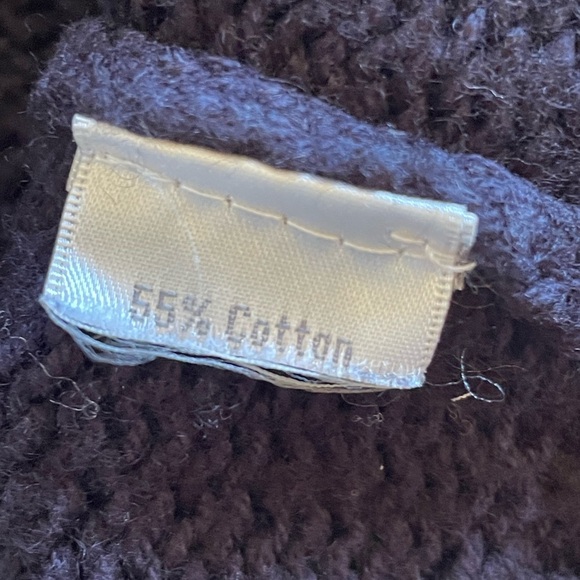 LC Lauren Conrad Scottie Dog Knit Sweater with Blinged Collar Oversized Stretchy - Picture 7 of 8